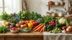 100 vegetables name