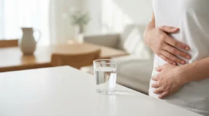 can dehydration cause stomach pain