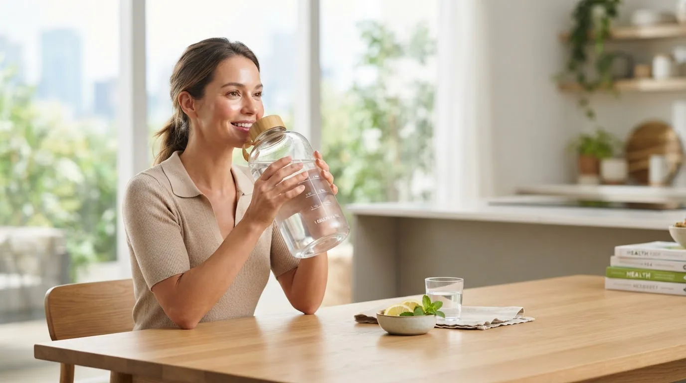 drinking a gallon of water a day