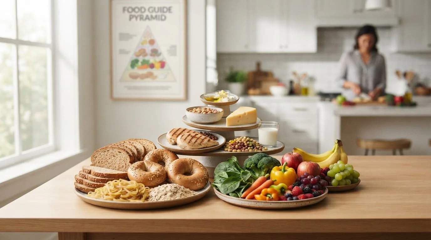 food pyramid 1990