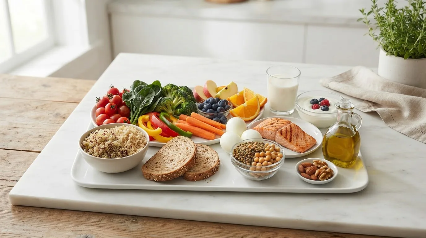 food pyramid food