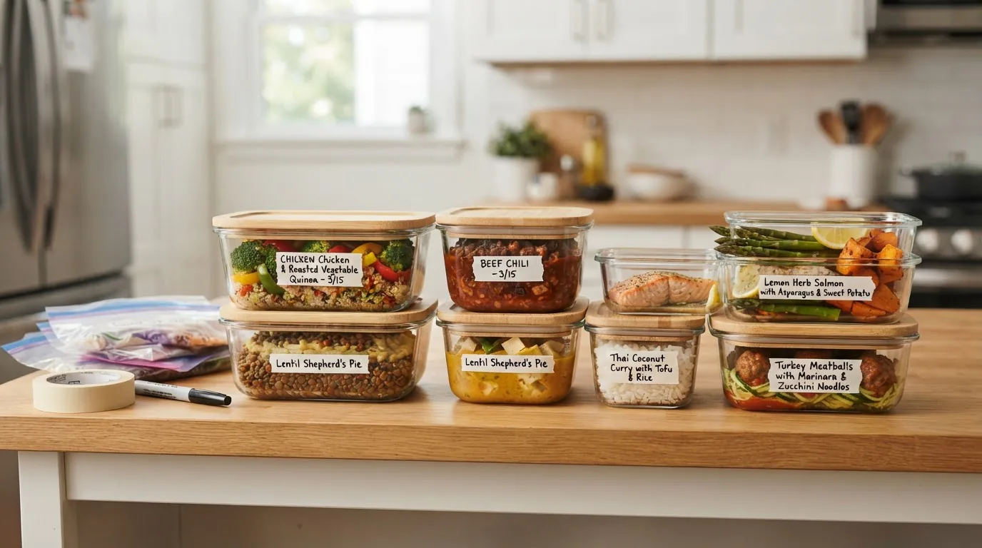 freezer meal prep