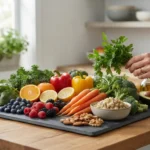 healthy food vitamin chart