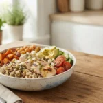 high carb meals