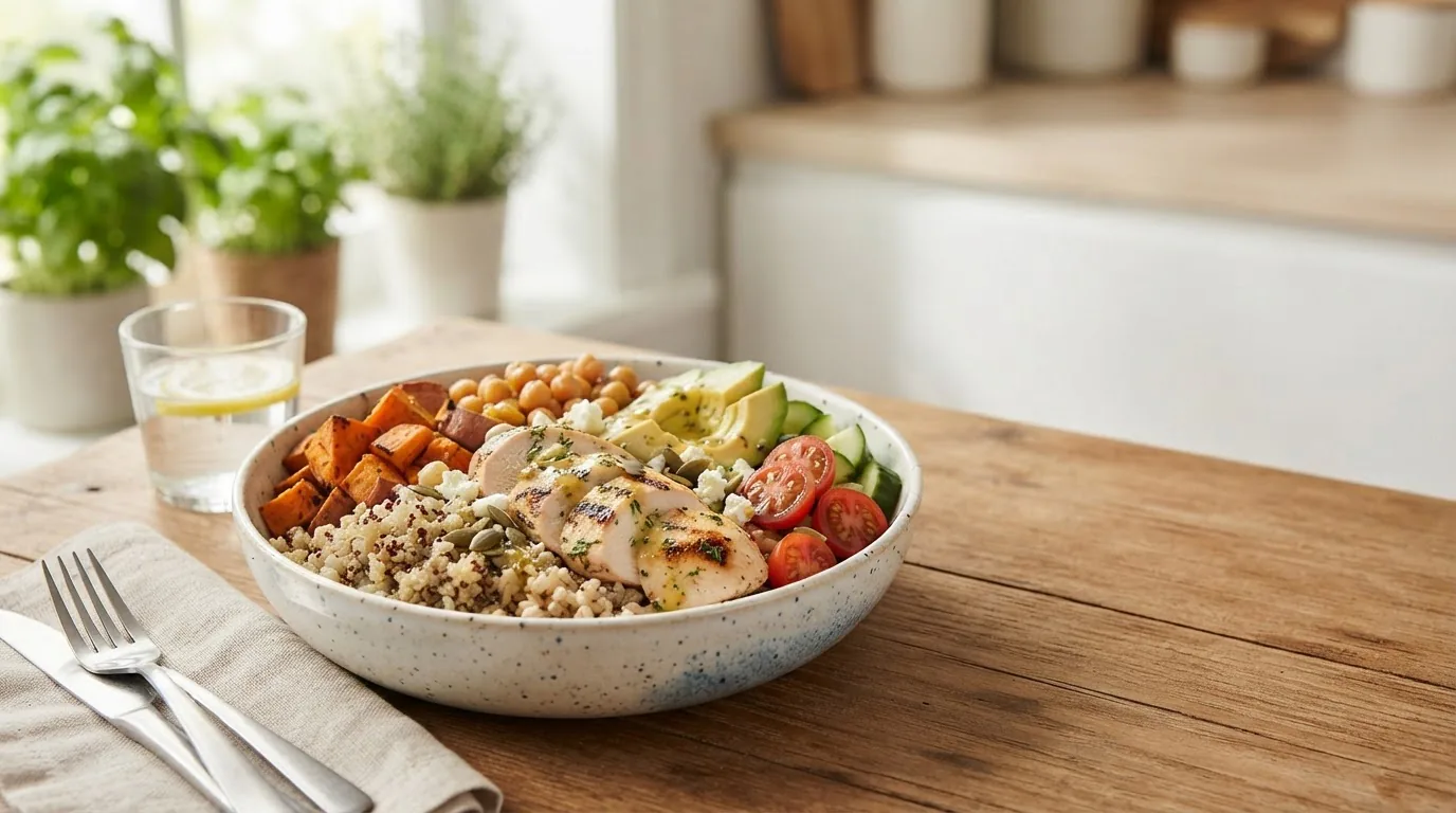 high carb meals