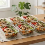 high protein meal prep
