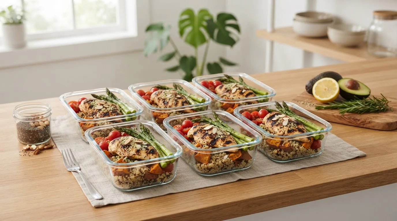 high protein meal prep