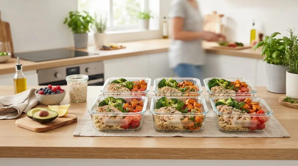 how to meal prep for the week