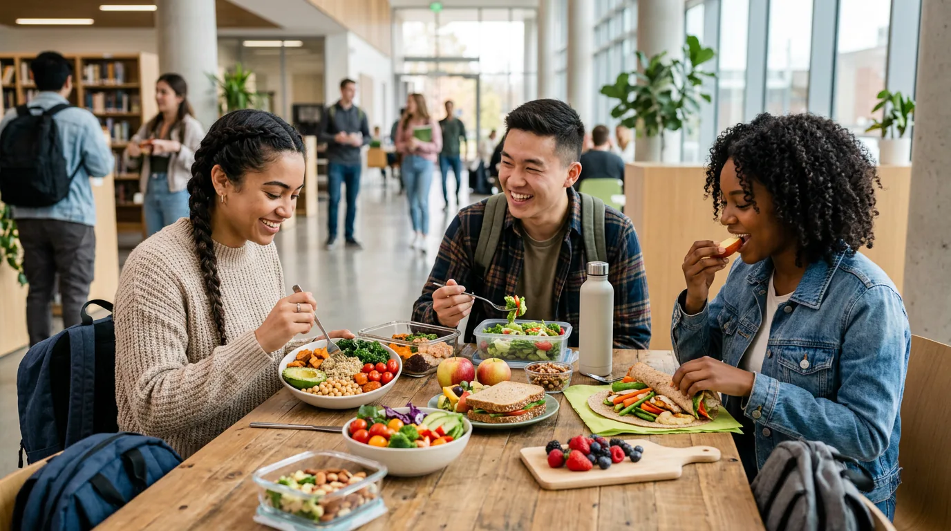 students and healthy eating