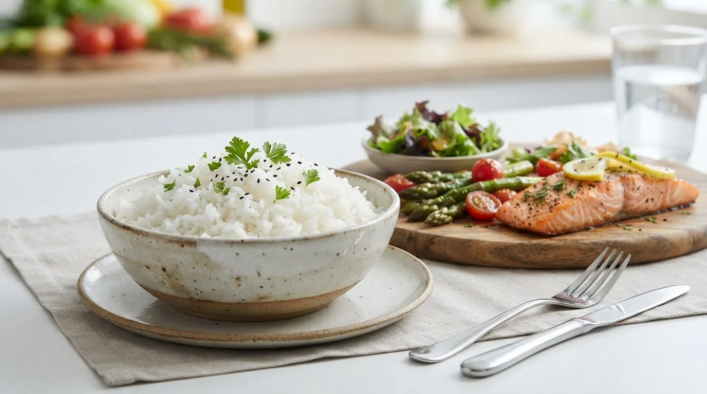 what food group is rice in