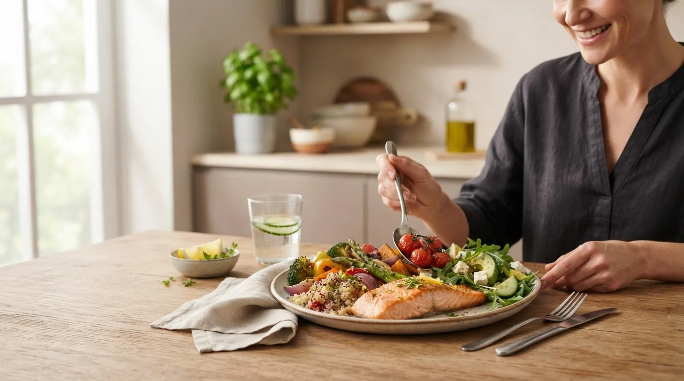 what makes a healthy dinner