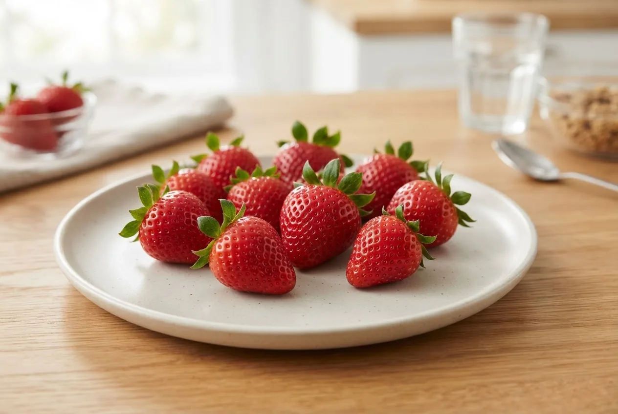 Read more about the article Calories in 10 Strawberries and Serving Size Nutritional Guide