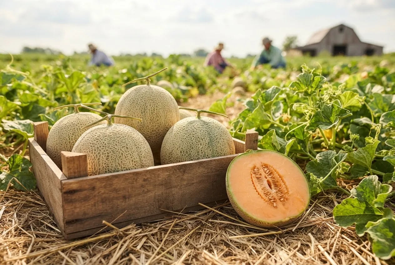 Read more about the article Cantaloupe Season Guide and Best Harvest Time Explained