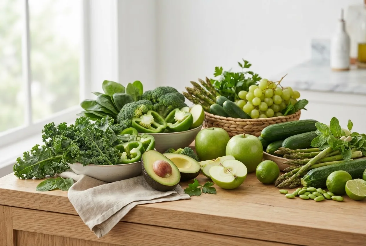 Read more about the article Green Fruits and Vegetables Guide with Nutritional Benefits