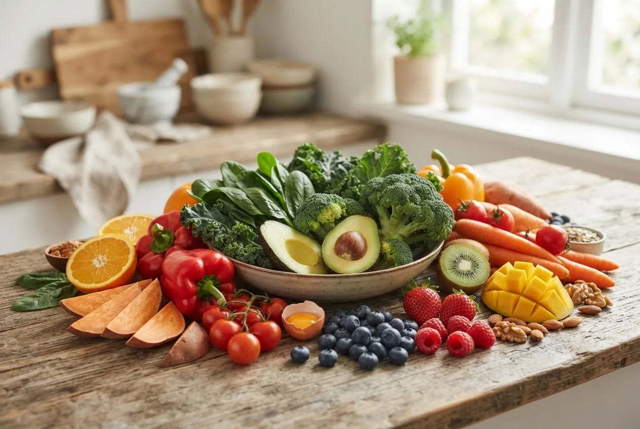 Read more about the article Sources of Vitamin A B C D E K Guide with Food Lists