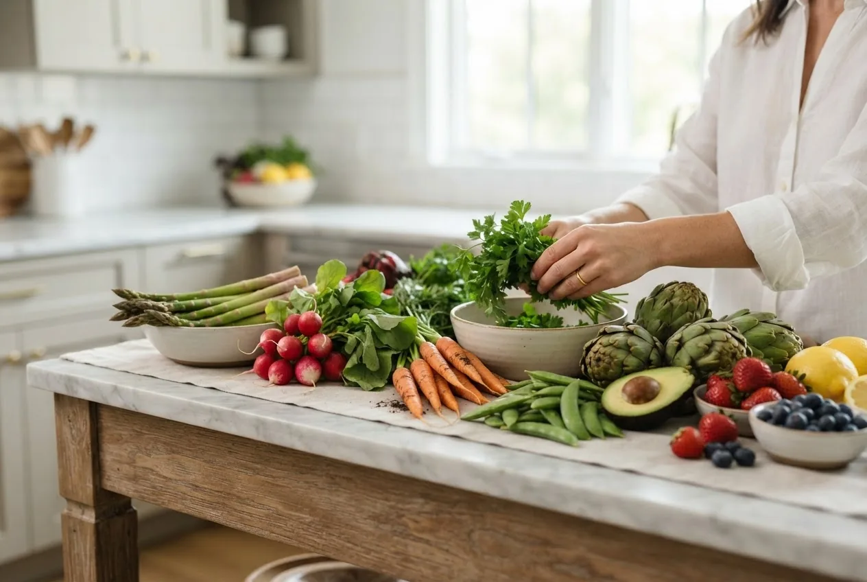 Read more about the article Spring Vegetables Guide with Seasonal Fruits and Nutrition Info
