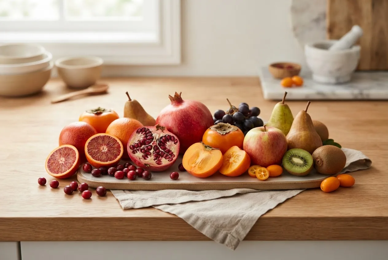 Read more about the article Winter Fruits Guide with Seasonal Produce and Nutrition Info